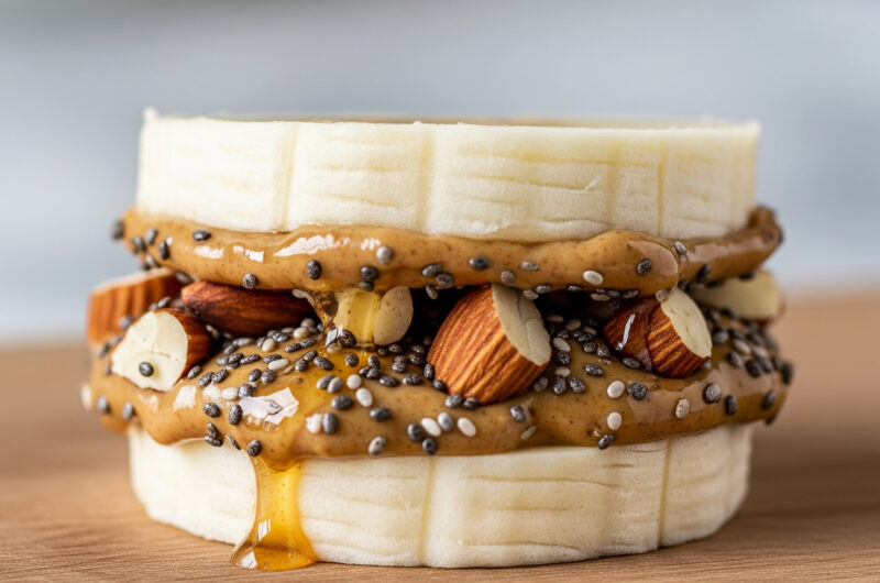 Banana Almond Power Bite