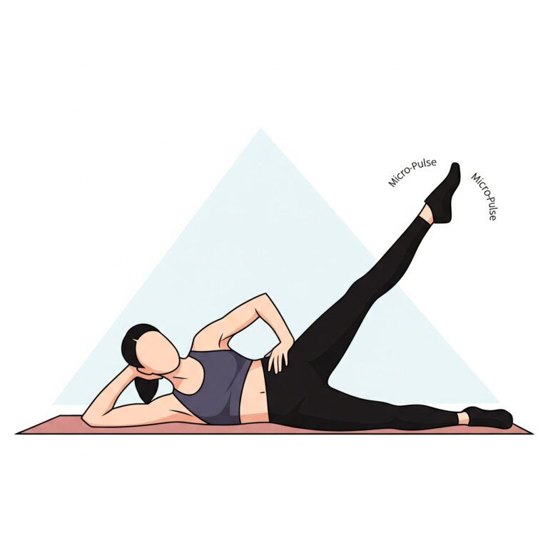 Side-Lying Leg Lifts with Micro Pulses