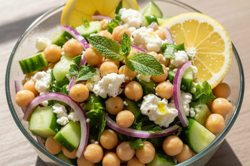 Mediterranean Chickpea Salad